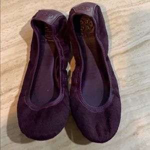Tory Burch Purple flats size 9